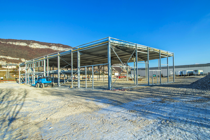 Suivi de chantier village d'entreprises Sillingy (du 18 décembre 2016 au 8 janvier 2017)